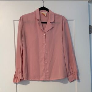 Pendleton Pink Blouse